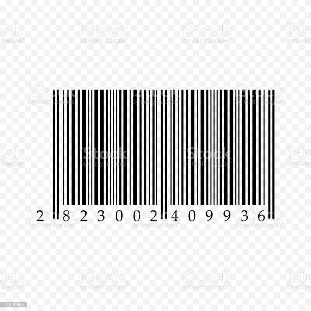 Detail Bar Code Transparent Nomer 35