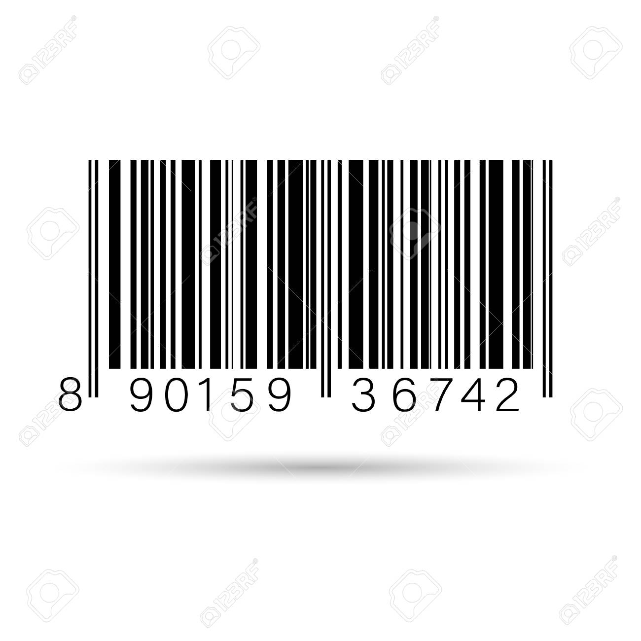 Detail Bar Code Transparent Nomer 45