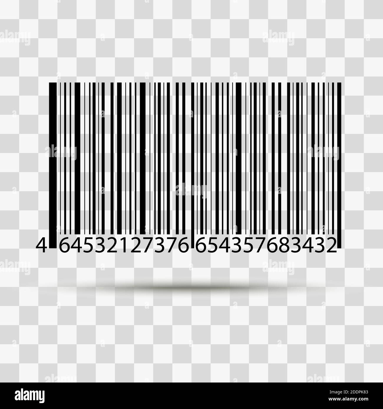 Detail Bar Code Transparent Nomer 48