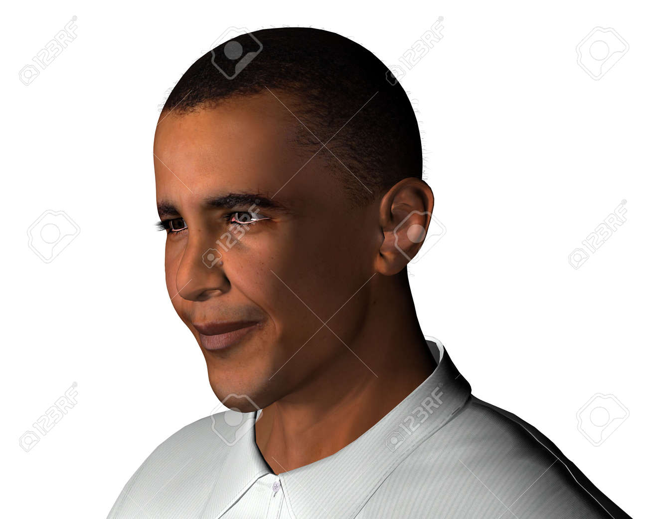 Detail Barack Obama White Background Nomer 44