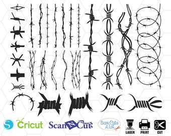 Detail Barb Wire Clip Art Nomer 11