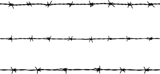 Detail Barb Wire Clip Art Nomer 19