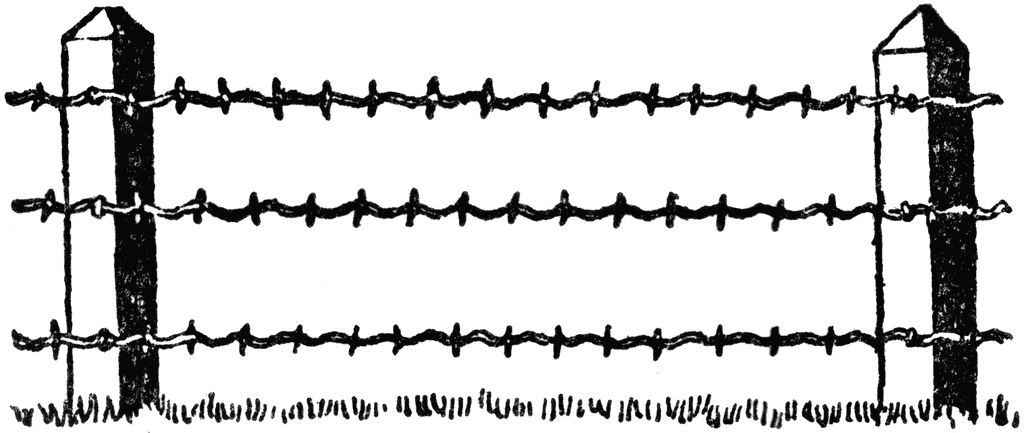 Detail Barb Wire Clip Art Nomer 29