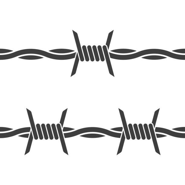 Detail Barb Wire Clip Art Nomer 5