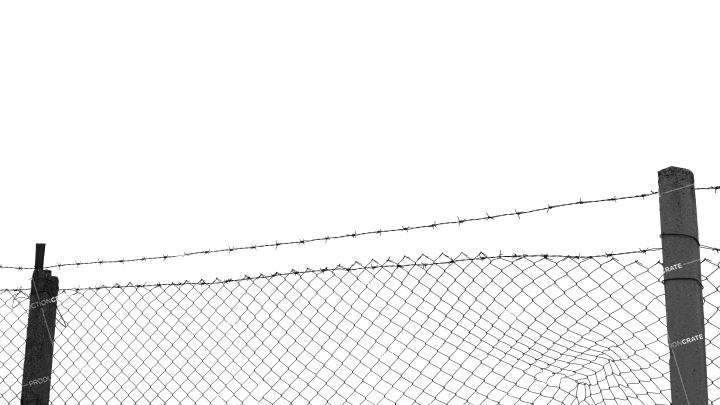 Detail Barb Wire Fence Png Nomer 11