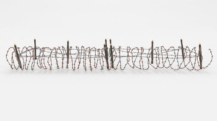 Detail Barb Wire Fence Png Nomer 49