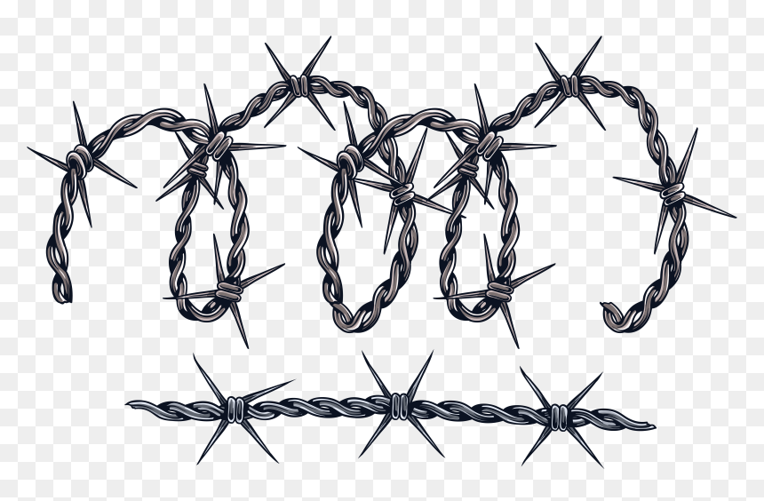 Download Barb Wire Png Nomer 22