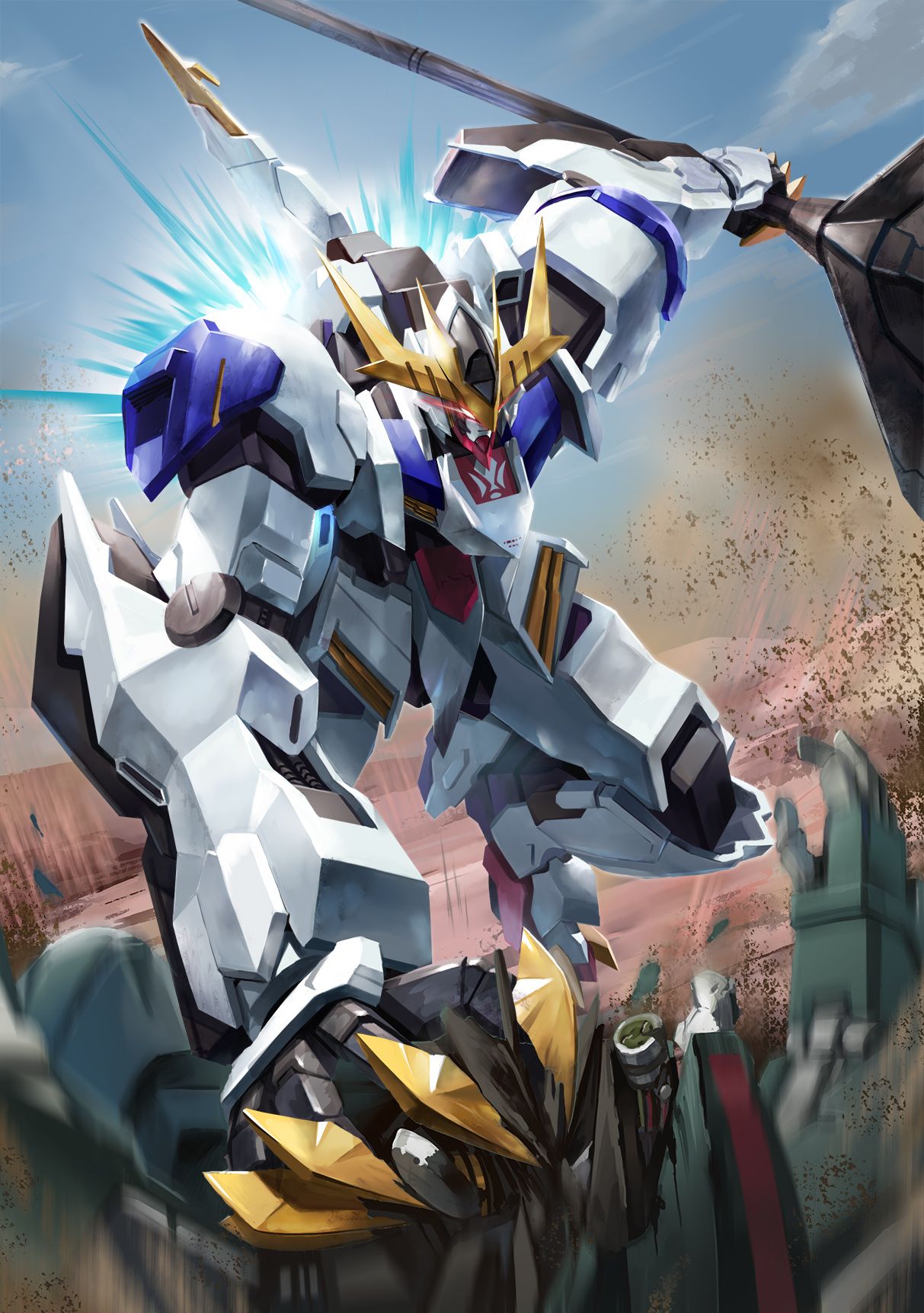 Detail Barbatos Lupus Rex Wallpaper Nomer 4