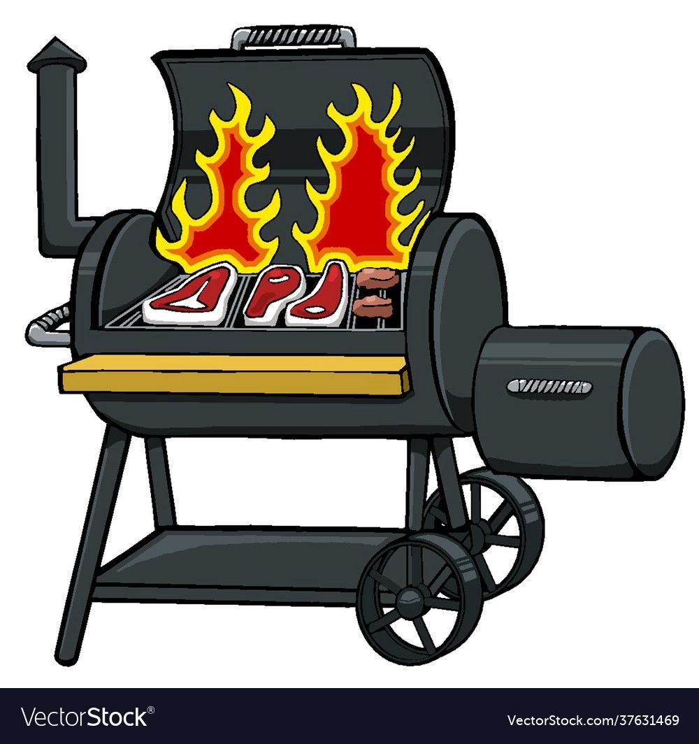 Detail Barbecue Grill Clipart Nomer 4