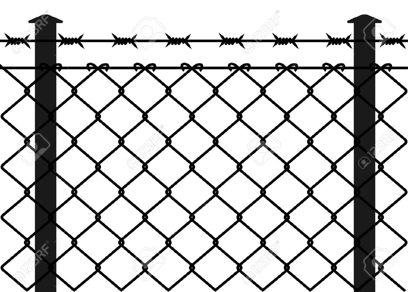 Detail Barbed Wire Fence Pictures Nomer 45