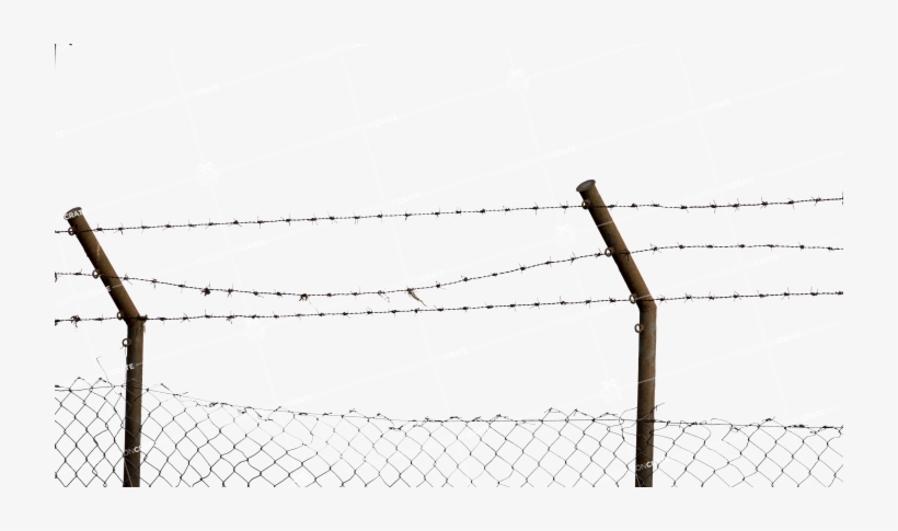 Detail Barbed Wire Fence Png Nomer 2