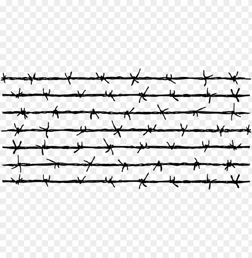 Detail Barbed Wire Fence Png Nomer 7