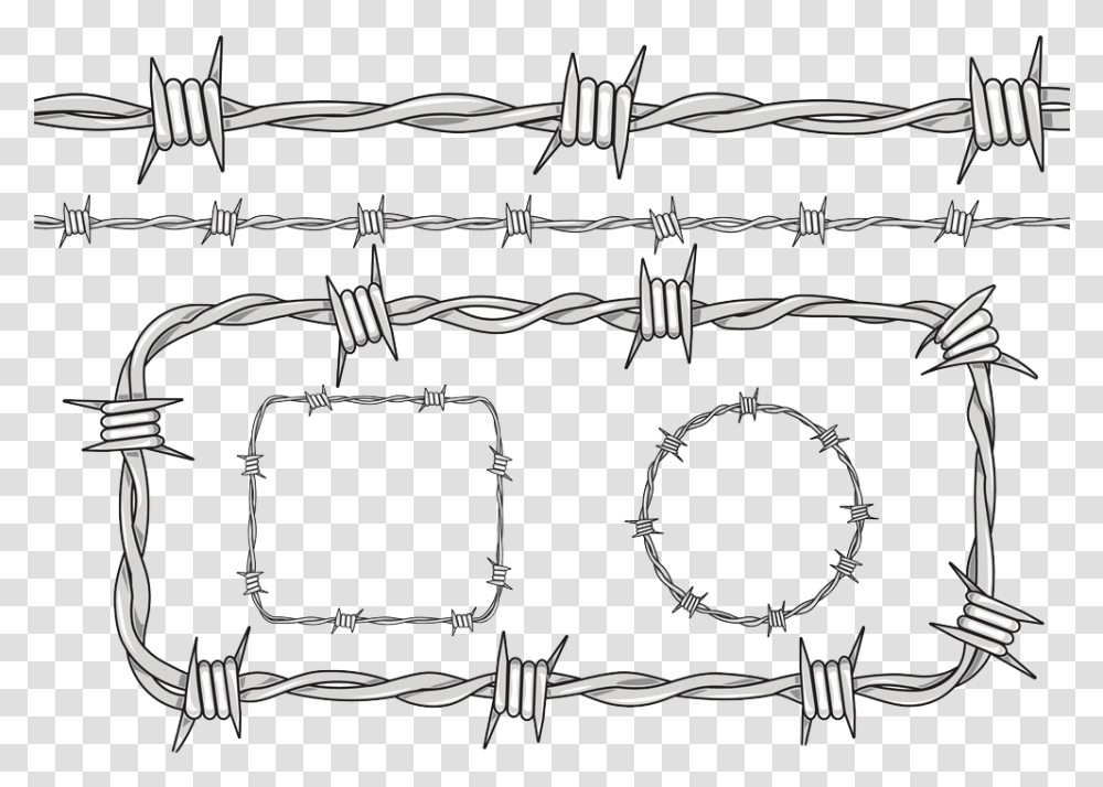 Detail Barbed Wire Frame Png Nomer 32
