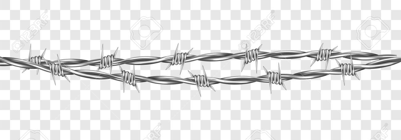 Detail Barbed Wire Transparent Background Nomer 14