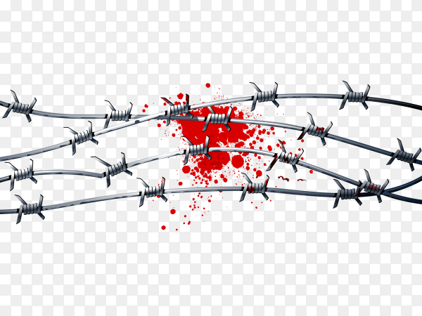 Detail Barbed Wire Transparent Background Nomer 27