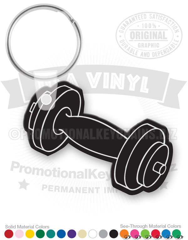 Detail Barbell Keychain Nomer 12