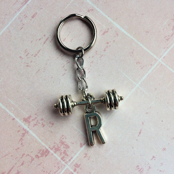 Detail Barbell Keychain Nomer 17