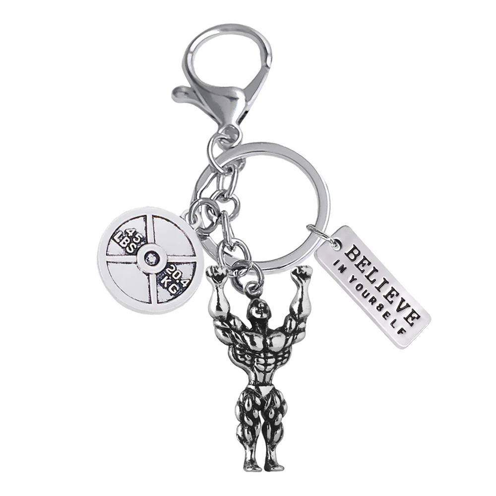 Detail Barbell Keychain Nomer 24
