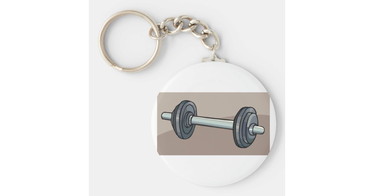 Detail Barbell Keychain Nomer 25