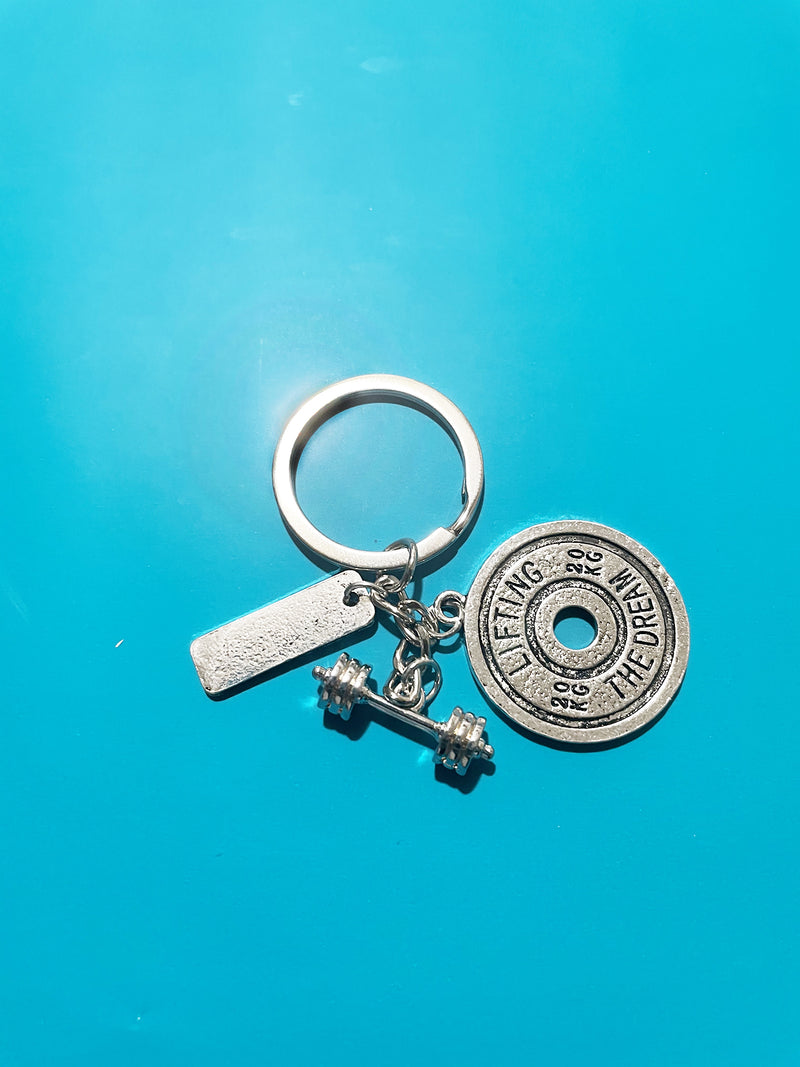 Detail Barbell Keychain Nomer 39