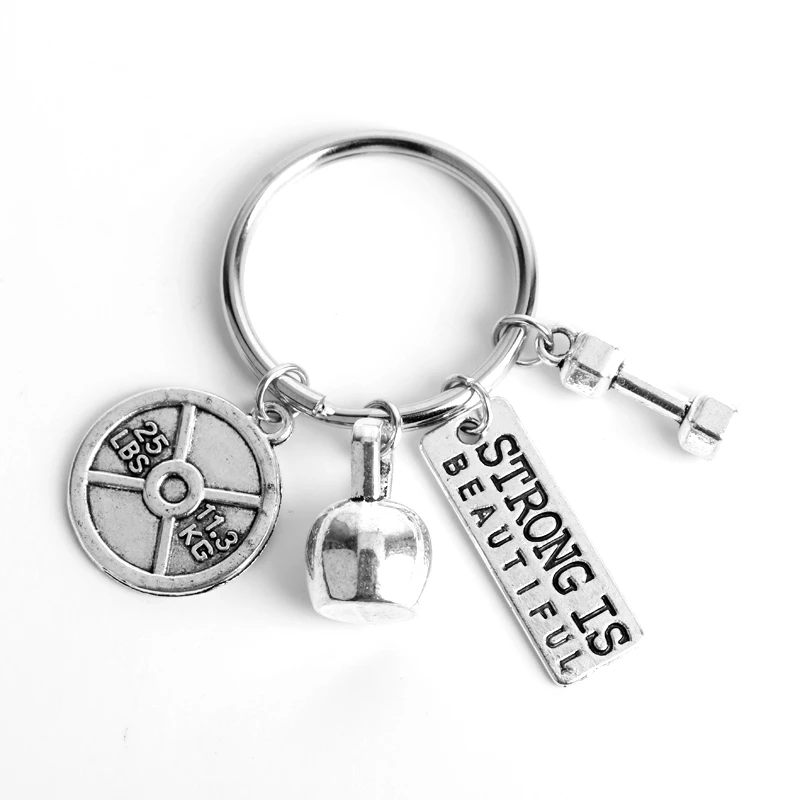 Detail Barbell Keychain Nomer 49