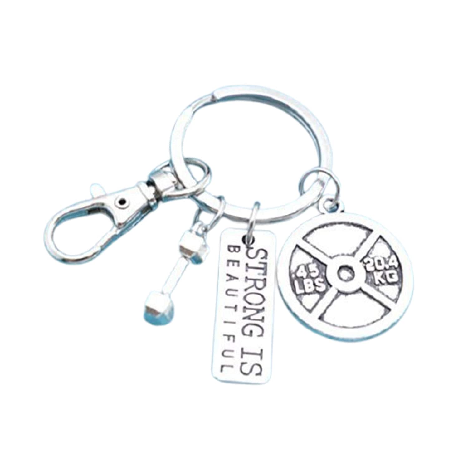 Detail Barbell Keychain Nomer 50