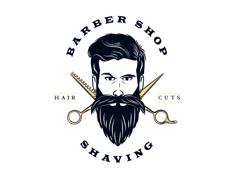 Detail Barber Salon Logo Nomer 26