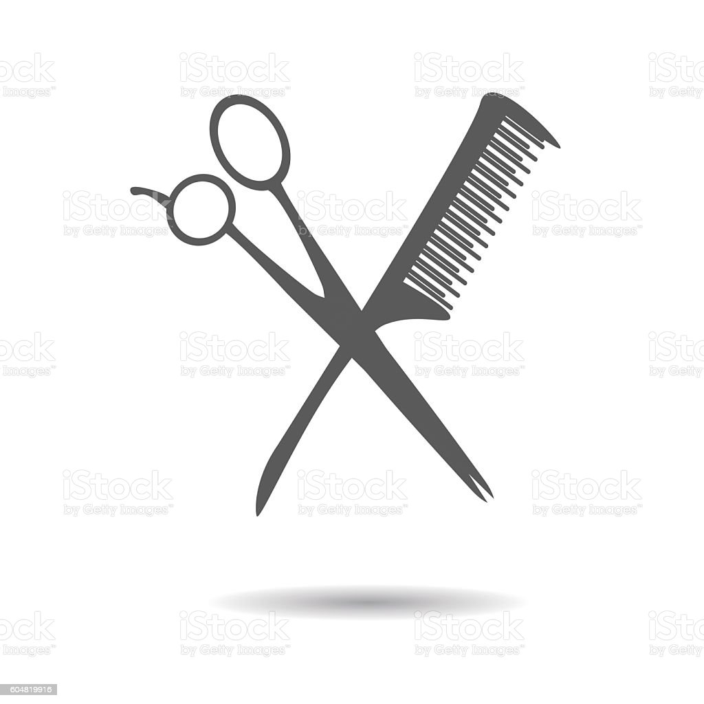 Detail Barbershop Logo Gunting Dan Sisir Nomer 52