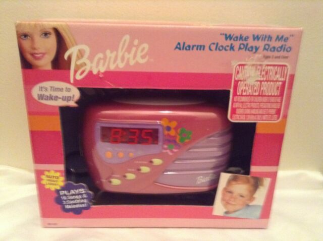 Detail Barbie Alarm Clock Radio Nomer 19