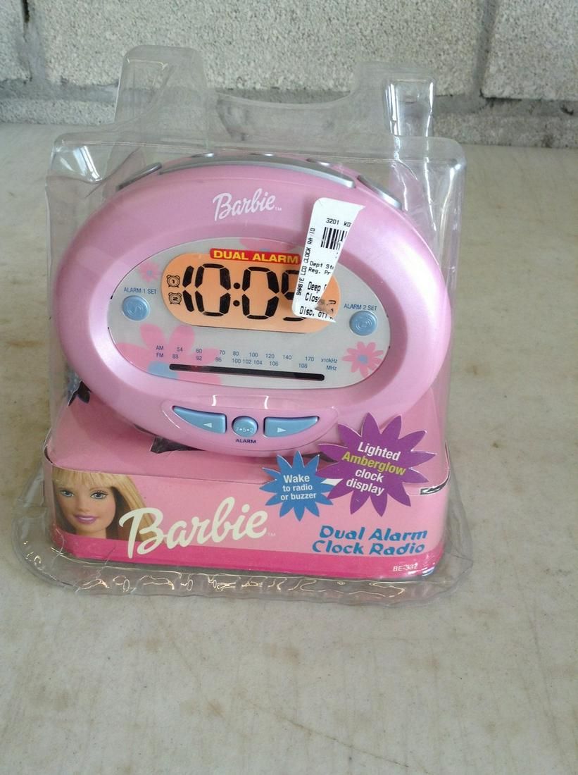 Detail Barbie Alarm Clock Radio Nomer 48