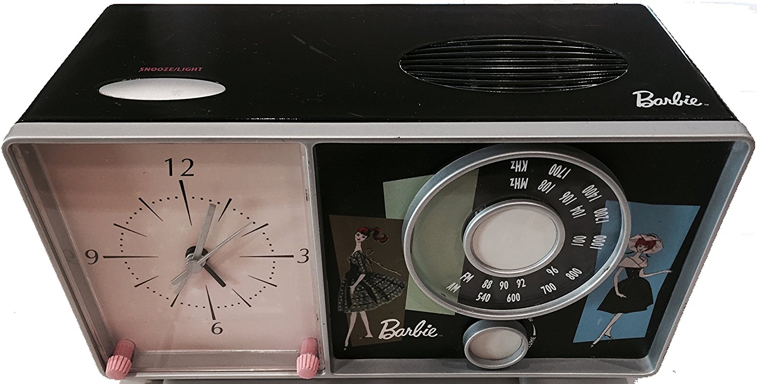 Detail Barbie Alarm Clock Radio Nomer 54