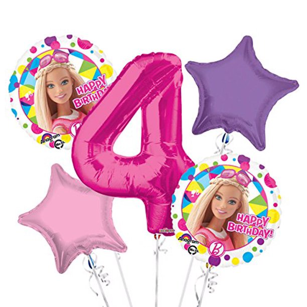 Detail Barbie Balloon Bouquet Nomer 14