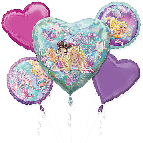 Detail Barbie Balloon Bouquet Nomer 22