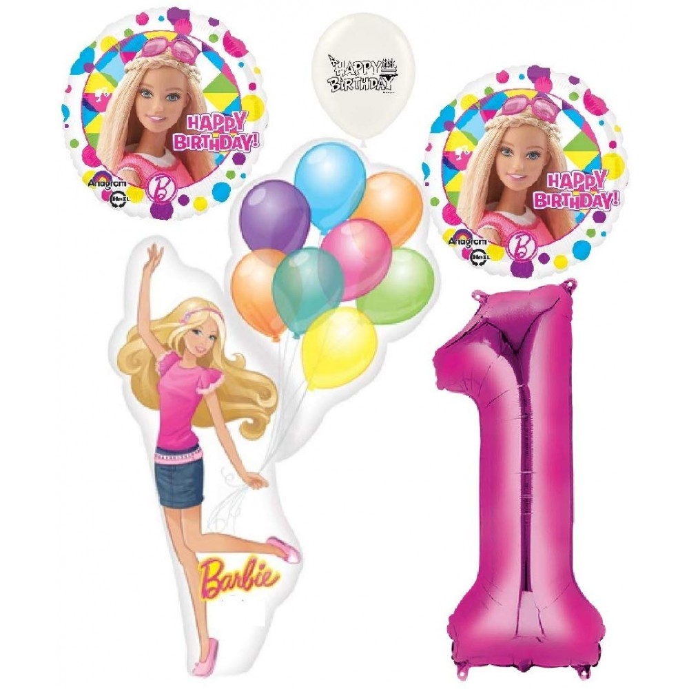 Detail Barbie Balloon Bouquet Nomer 45