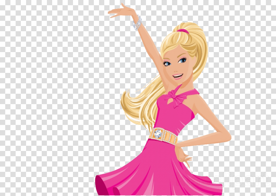 Detail Barbie Birthday Clipart Nomer 17