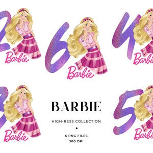 Detail Barbie Birthday Clipart Nomer 36