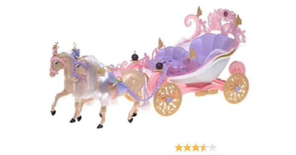 Detail Barbie Carriage With Horse Nomer 19