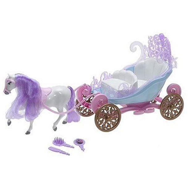 Detail Barbie Carriage With Horse Nomer 53