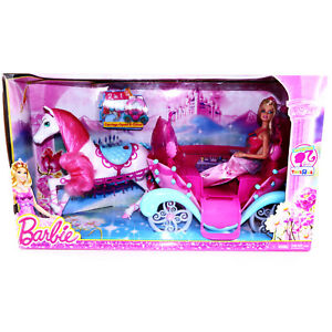 Detail Barbie Carriage With Horse Nomer 8