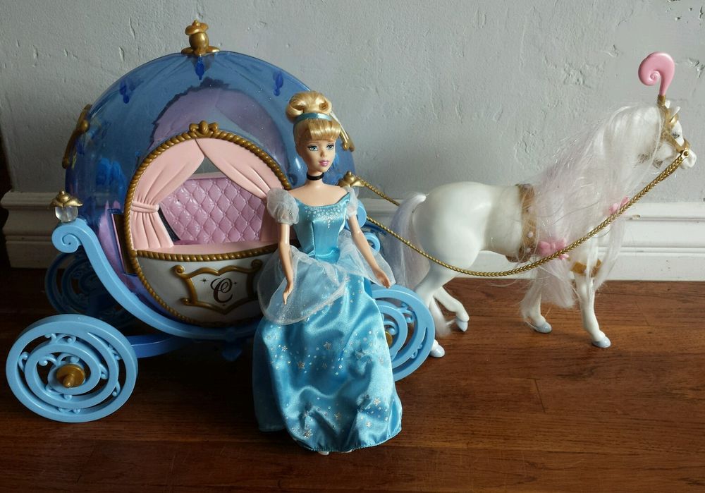 Detail Barbie Cinderella Carriage Nomer 4