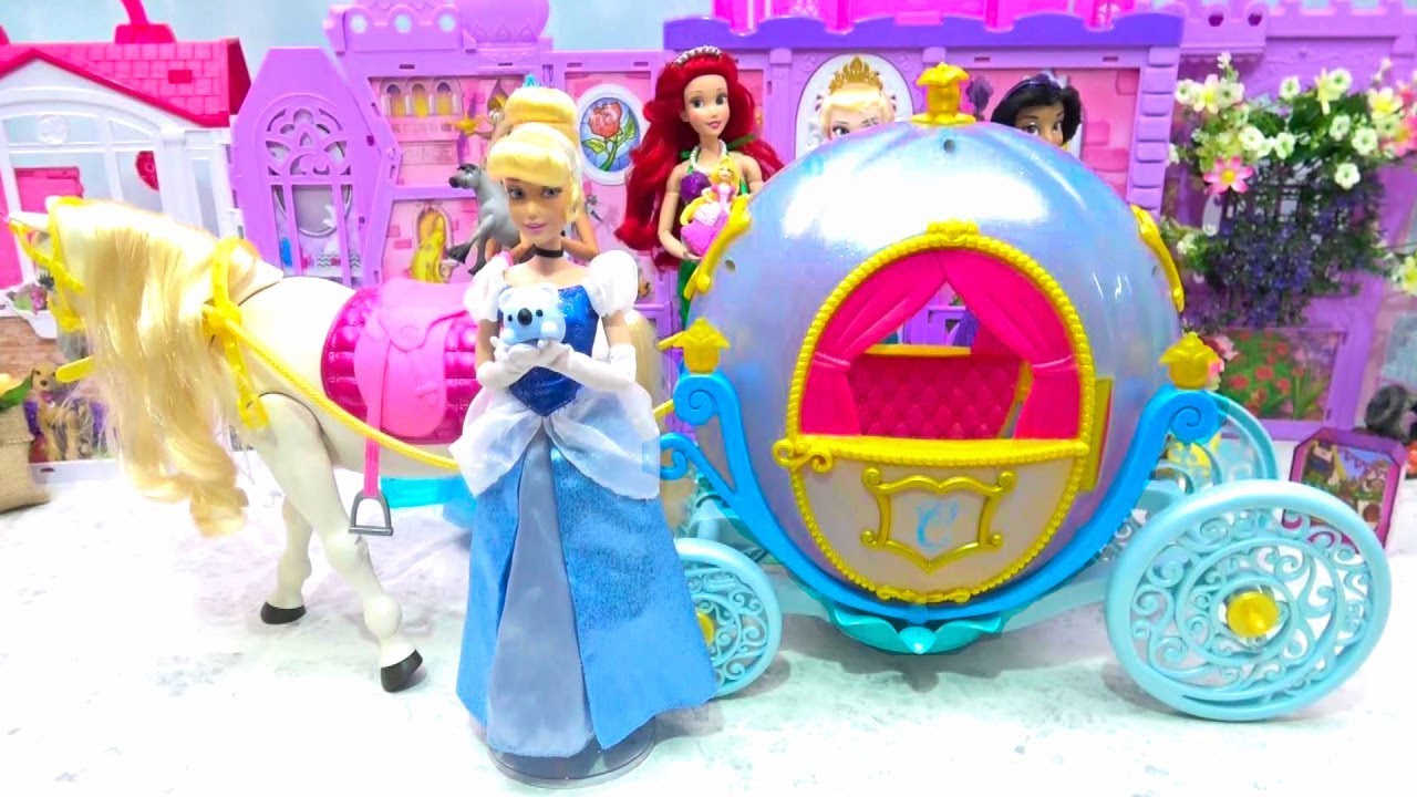 Detail Barbie Cinderella Carriage Nomer 36