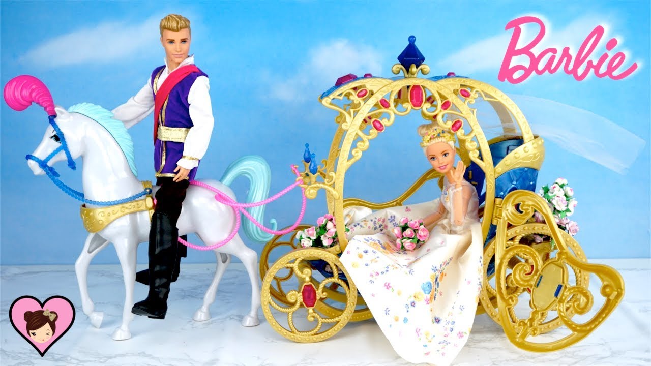 Detail Barbie Cinderella Carriage Nomer 7