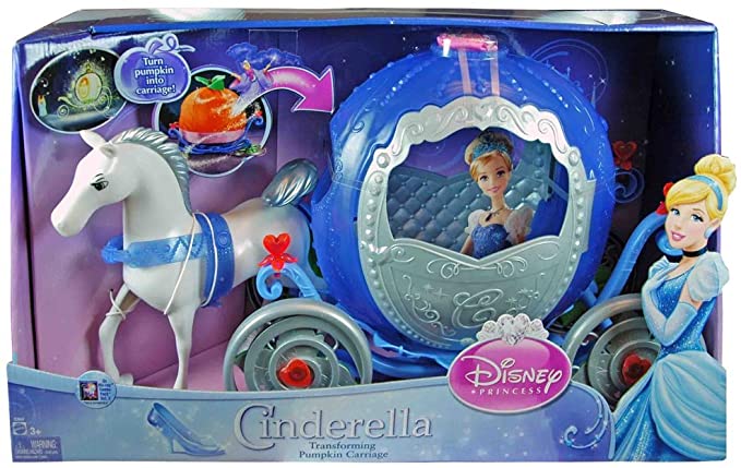 Detail Barbie Cinderella Carriage And Horse Nomer 2