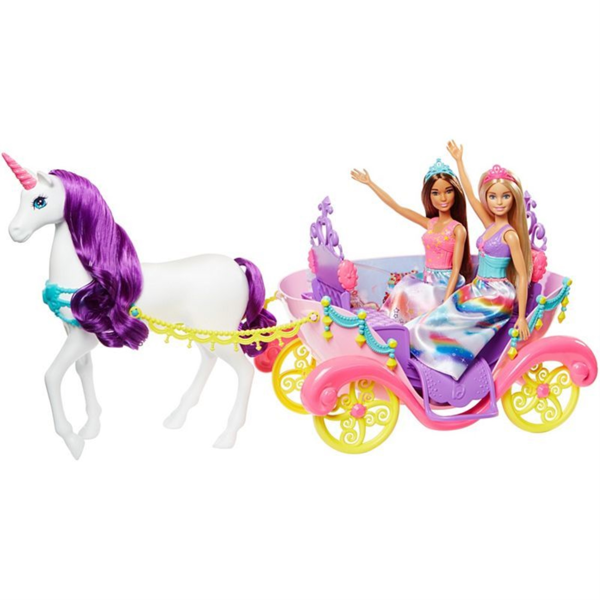 Detail Barbie Cinderella Carriage And Horse Nomer 12