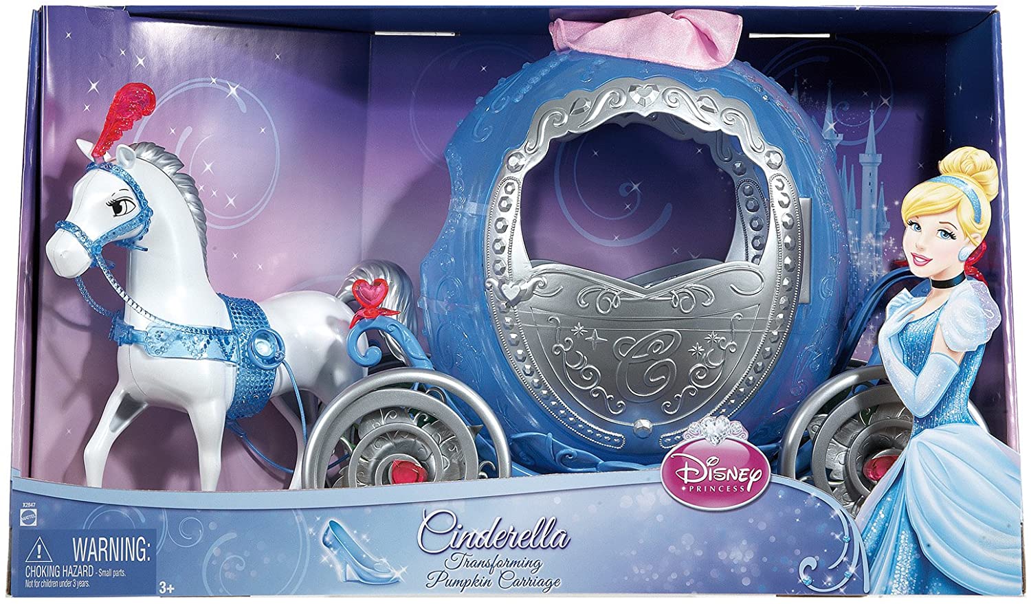 Detail Barbie Cinderella Carriage And Horse Nomer 22