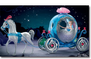 Detail Barbie Cinderella Carriage And Horse Nomer 26