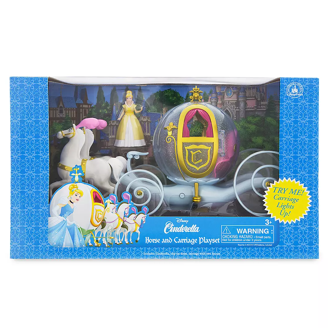 Detail Barbie Cinderella Carriage And Horse Nomer 37