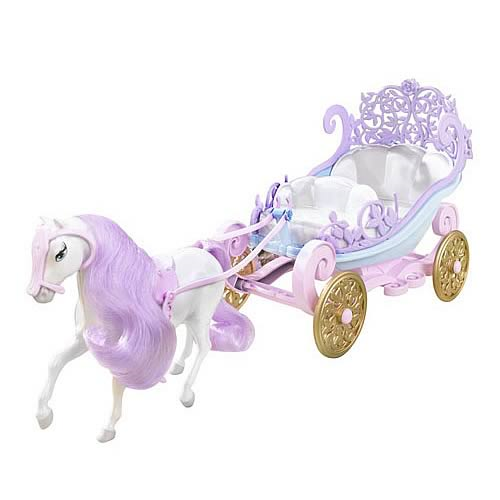 Detail Barbie Cinderella Carriage And Horse Nomer 9