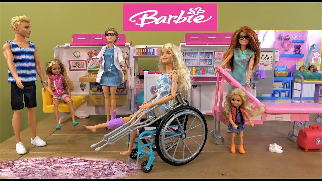 Detail Barbie Crutches And Wheelchair Nomer 3