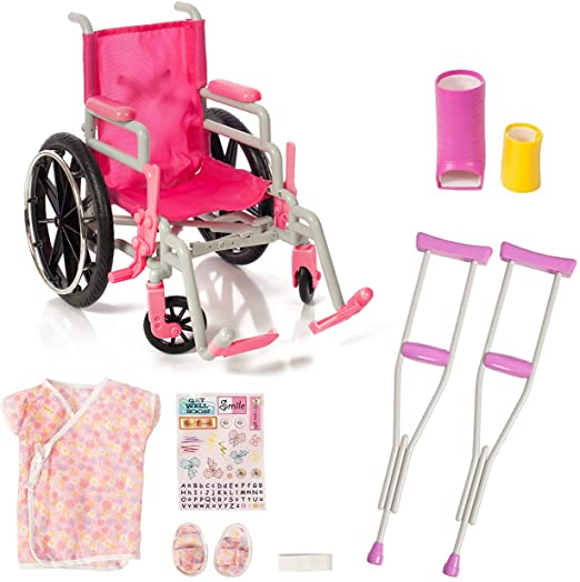 Detail Barbie Crutches And Wheelchair Nomer 23